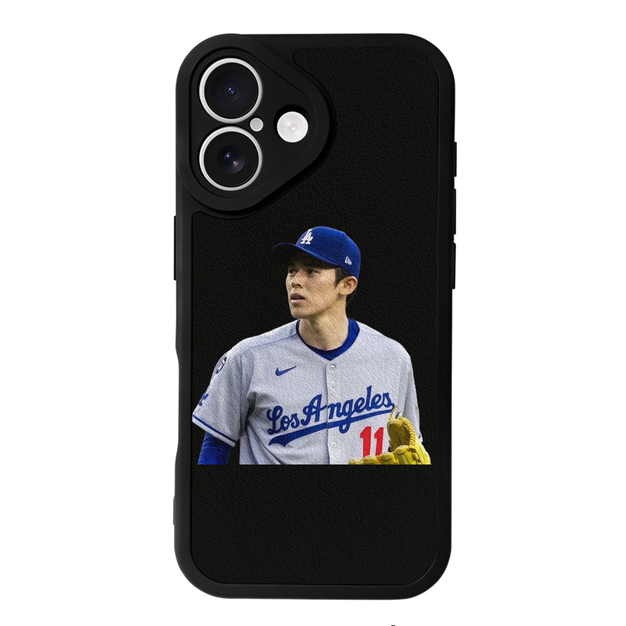  IPhone 16 Silicone Leather Case – UV Print, Lambskin Texture – Perfect Fit, Wireless Charging Compatible, Scratch Resistant, Precise Cutouts – Stylish Protection For IPhone 16